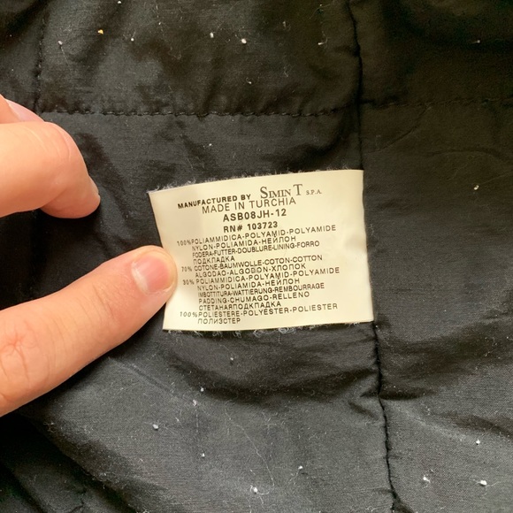 Armani nylon shell bomber jacket, great details - Picture 4 of 7